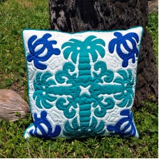 Pillow Cover-Sea Turtles & Coconut Trees Pillow Cover-Sea Turtles & Coconut Trees
